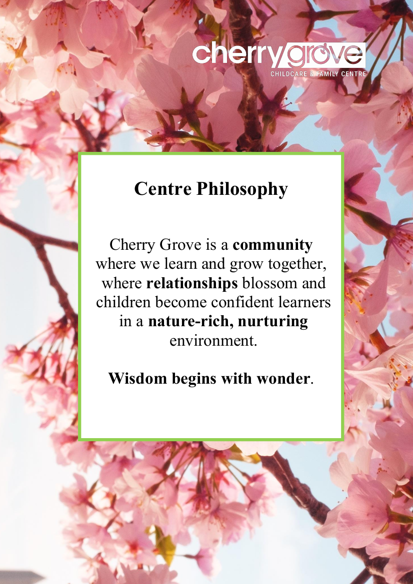 Cherry Grove Childcare Philosophy